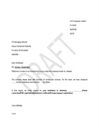 Power connection facilitation letter